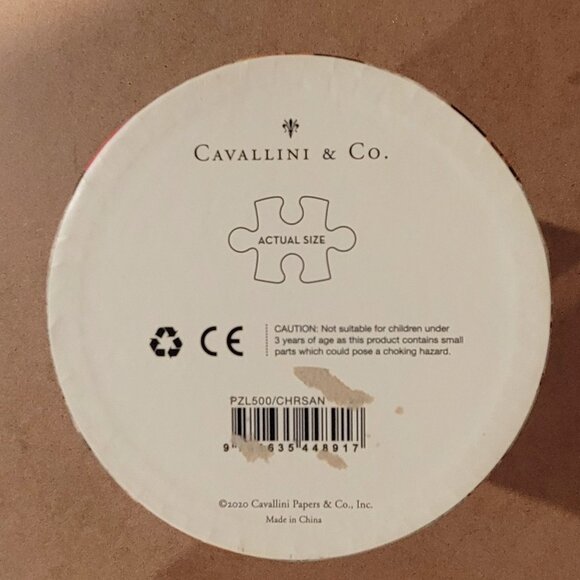 Cavallini & Co. SANTA CLAUS Jigsaw Puzzle 500 pieces - Picture 5 of 9